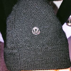 Black tie back lululemon sweater